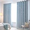 Romantic Stars Curtains Colorful Windows Drapes Tulle Blackout Curtains  Living Room