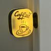Retro Style Glowing Fridge Magnet Magnetic Mini Luminous Lightbox  Gift