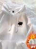 Men's Trendy Printed Hooded Sweatshirt - New Loose-Fit Autumn/Winter Hoodie