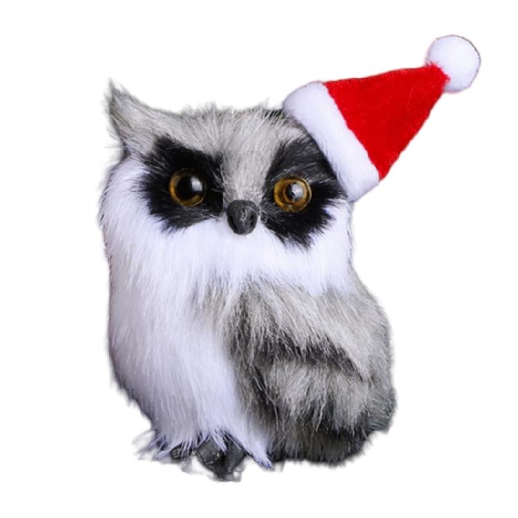 Distinctive Owl Tree Pendants White Christmas Owl Hanging Decorations Lovely Festival Hangings Home Accent