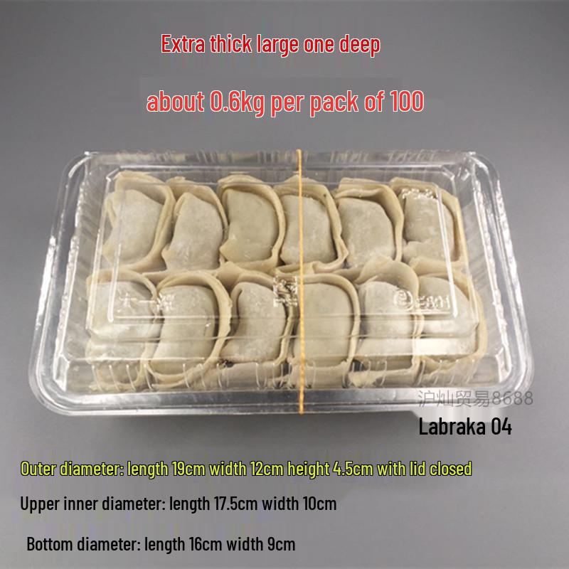 Sushi, Roast Duck, Pastry & Fruit Takeaway Box Set with Free Shipping & 100 Rubber Bands