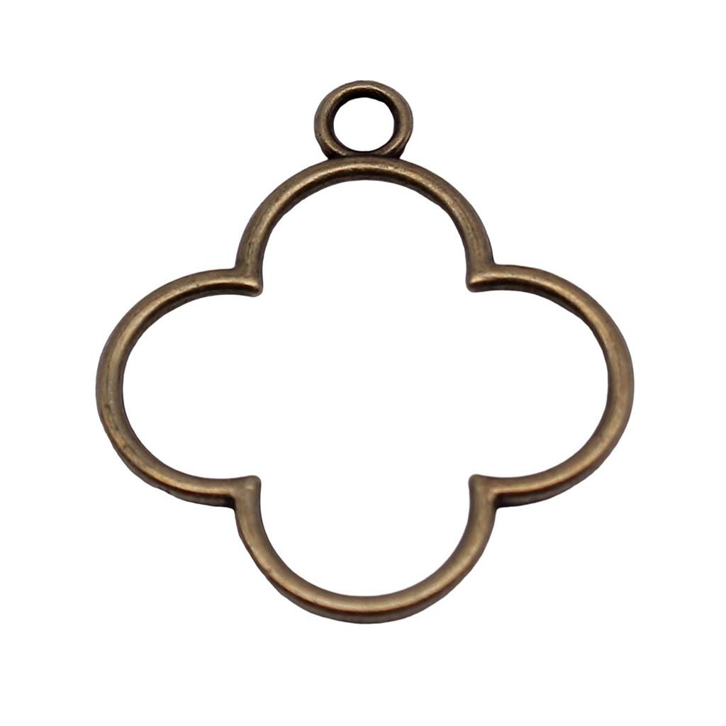 Planet Charms Geometric Openwork Resin Pendants For Space Themed DIY Jewelry Accessories
