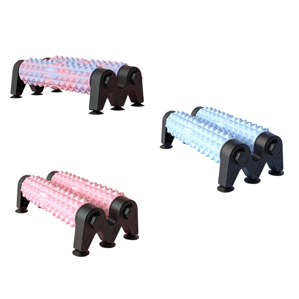 Fitness Roller Deep Tissue Foam with Suction Cups Full Body Massaging Tool Pilates Exercise