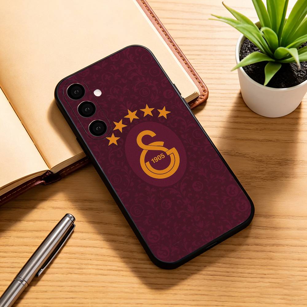 

G-Galatasaray-y SK Чехол для телефона Черный Силиконовый Мягкий Для Samsung Galaxy A73,A72,A71,A70,A53,A52,A51 Samsung a51 4g