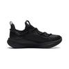 Li Ning Yun Yi Soft Rebound Breathable Thick Sole Increased Height Non-Slip Wear-Resistant Low-Top Casual Shoes Women sneaker Black AGLV134-1