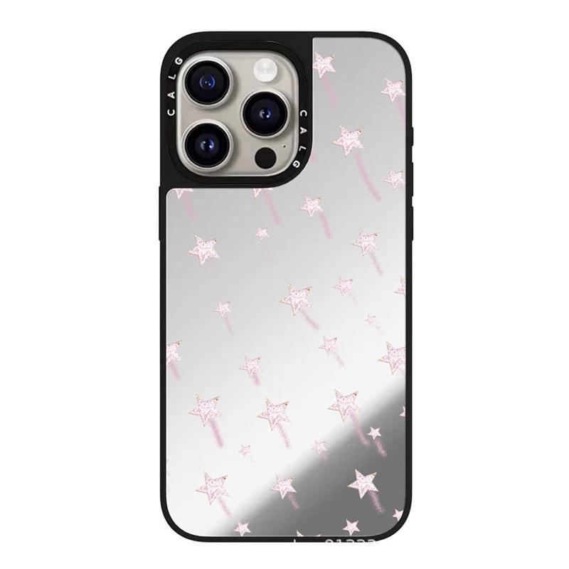 

Gold Star Meteor iPhone Case for iPhone 13-17 Pro Max - Romantic Design iPhone 16 Pro