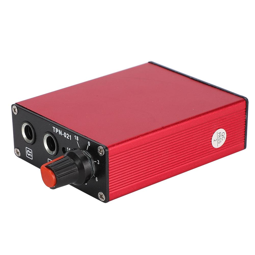 

Portable Mini Tattoo Pen Power Tattoo Machine Supply Power Supply Tool 90- US Plug красный