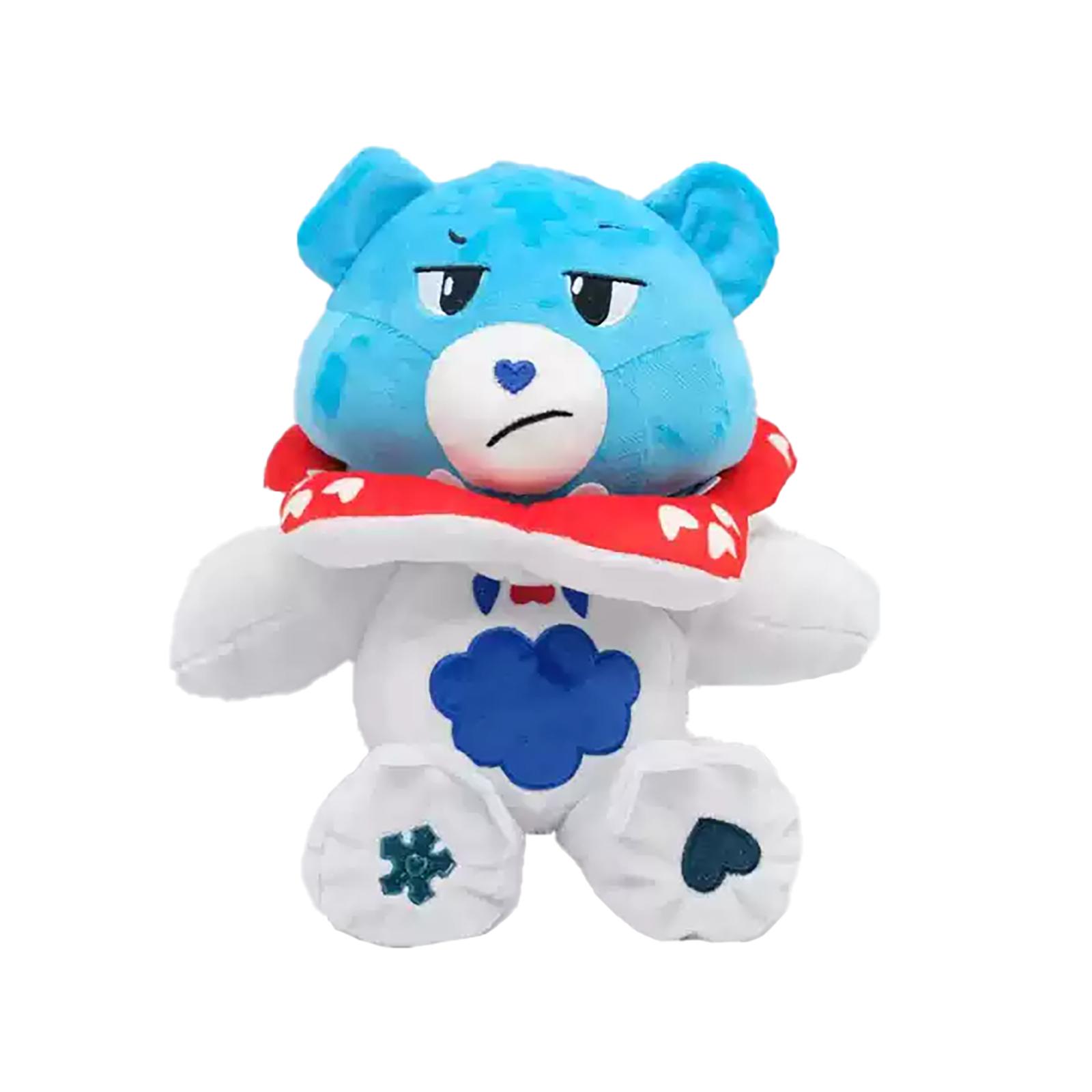

Stuffed Bear Plush Toy Soft Huggable Animal Doll with Heart and Cloud Embroidery for Kids and Collectors Gift One Size