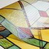 Static Cling Stained Glass Film Rainbow Pattern Static Cling Film  for Windows Doors Sidelight
