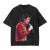 M-Michael J-Jackson Poster T Shirt Summer  Street Style T Shirts Cotton Hippie Tshirt For Man Short Sleeve Design Top Tees