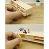 Realistic Miniature TV Stand Realistic Storage Cabinet for 1/12 Doll House Landscape Scene Setting Display Accessories