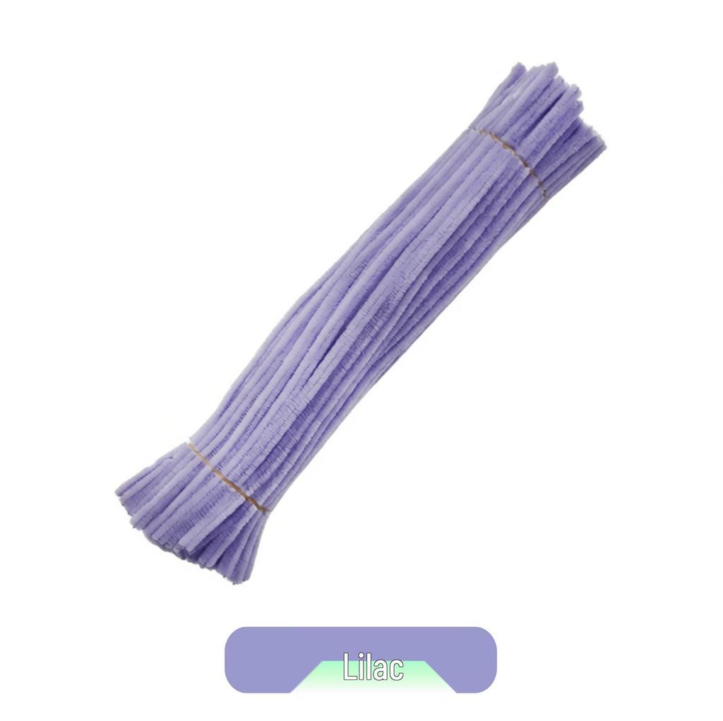 Barevné chlupaté drátky DIY sada: Šifrované, měnitelné čističe dýmek pro dětské vzdělávací projekty