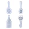 Creative Silicone Mold Spoon Rest Moulds Hand-Making Spatula Rack Molds Silicone Texture for Crafting Enthusiasts