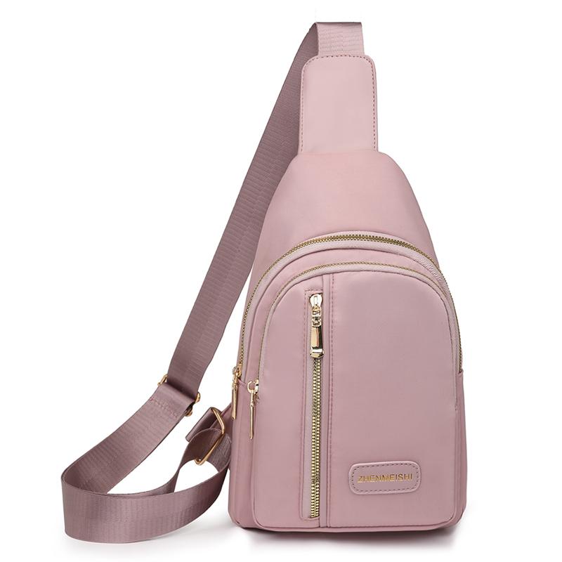 Chest Bag Women's Lightweight Sports Shoulder Bag Crossbody Bag