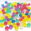 6Pcs Bouncy toy  Bouncy Ball Clear Rubber Bouncy Ball  Shape Ball   Children Gift