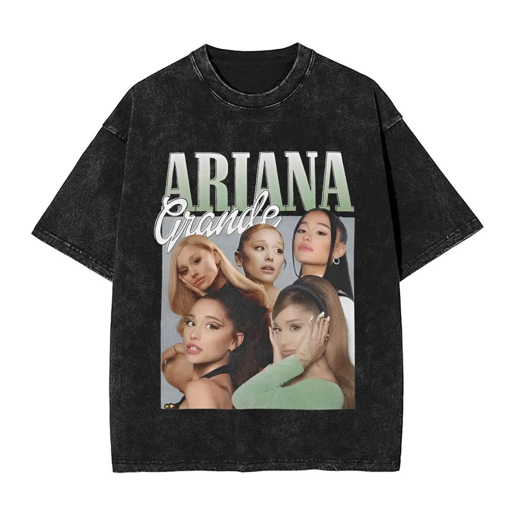 Singer Ariana Grande T Shirt Eternal Sunshine Deluxe Album Women Cotton Novelty T-Shirt Crew Neck Tee Shirt Tops