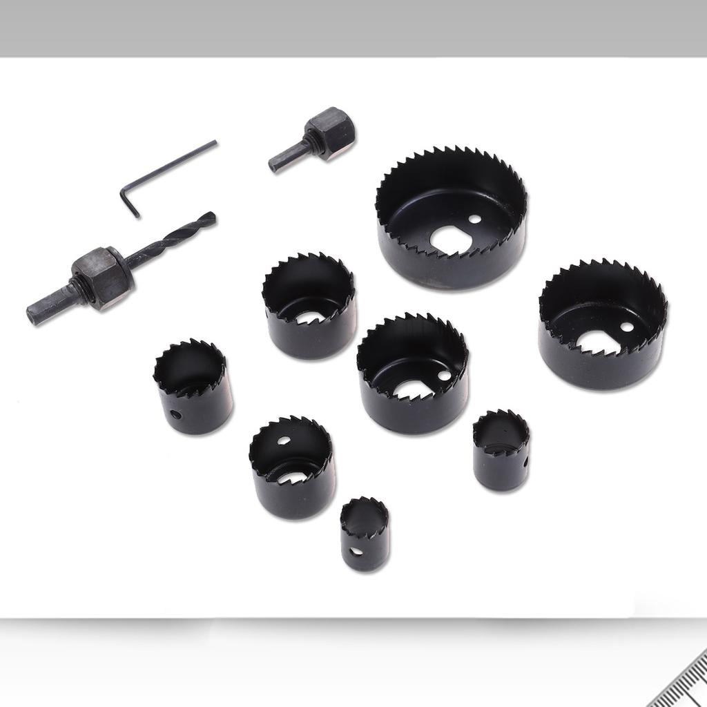 Buy 11 In 1 Hole Saws Drill Bits Hole Punchers Wood Working Tool Set