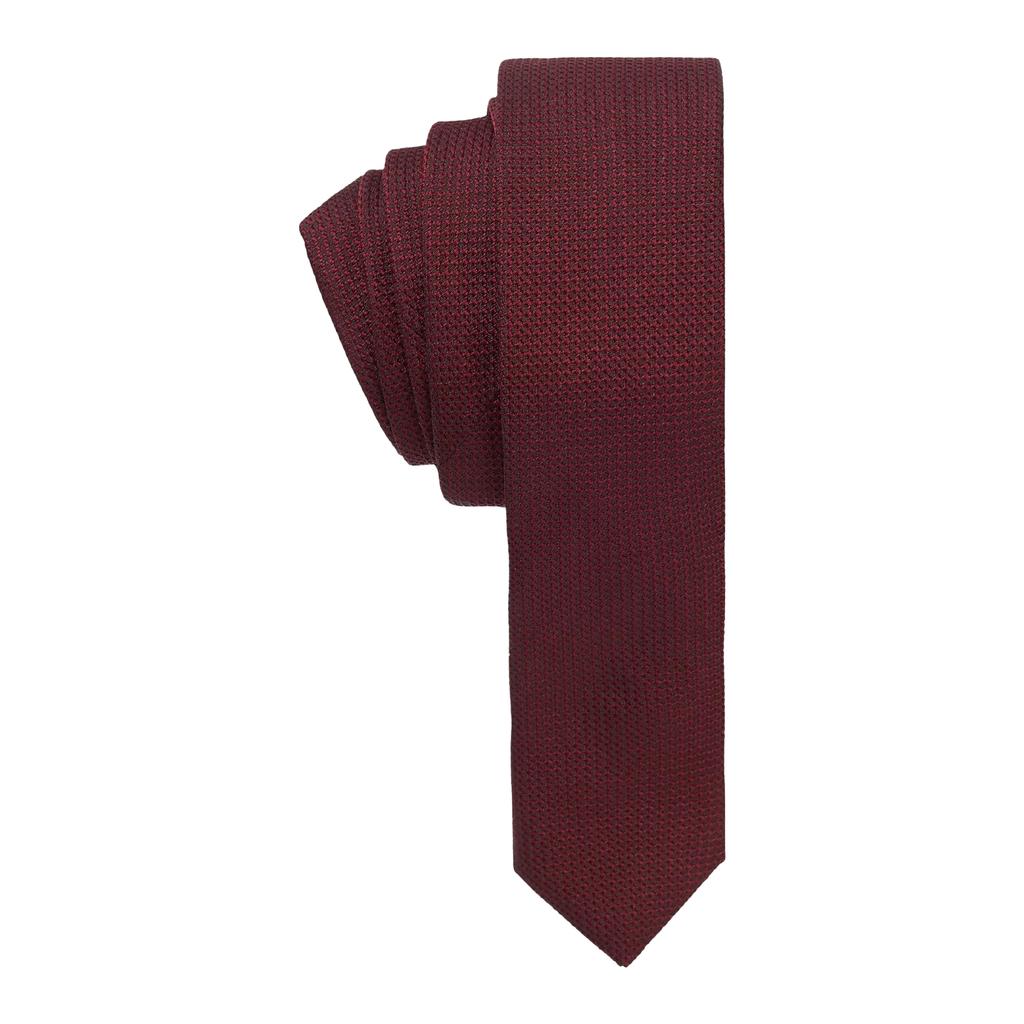 Boss Micro Grid Jacquard Tie