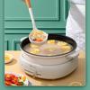 Large Beech Wood Handle Silicone Kitchen Utensils: Silicone Spatula, Spoon, and Stir-Fry Spatula Set for Non-Stick Pans