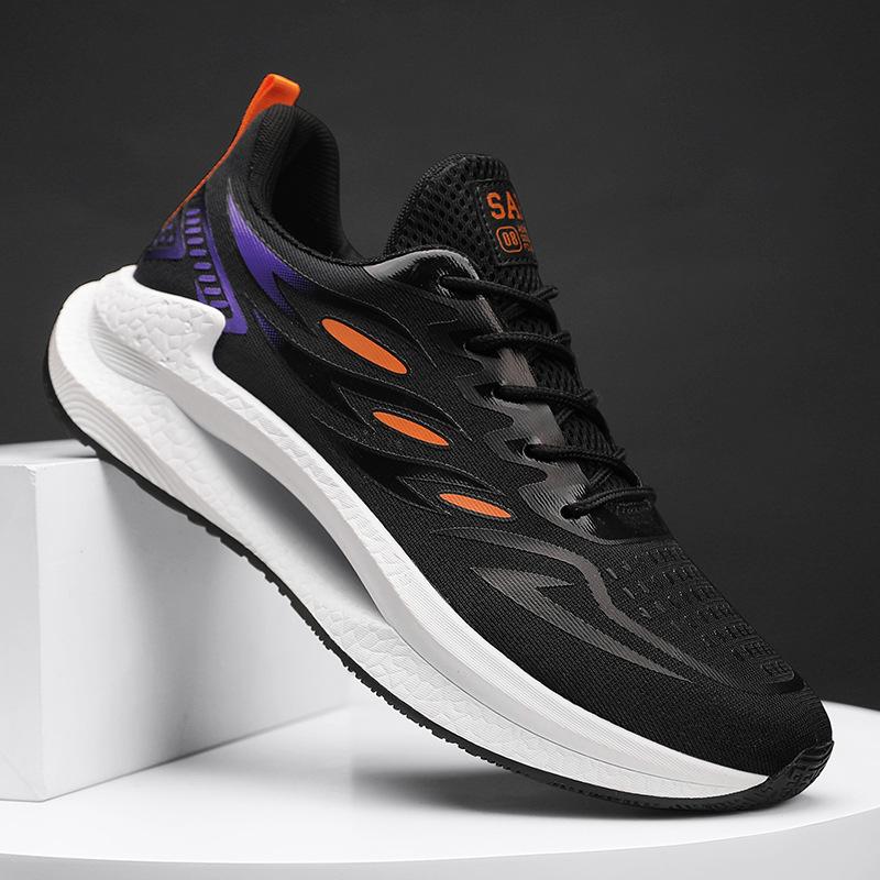 Spring and Autumn Breathable Dad Shoes Low-top Fashion Lace-up Running Shoes Trendy Sports and Leisure Platform Shoes HY661