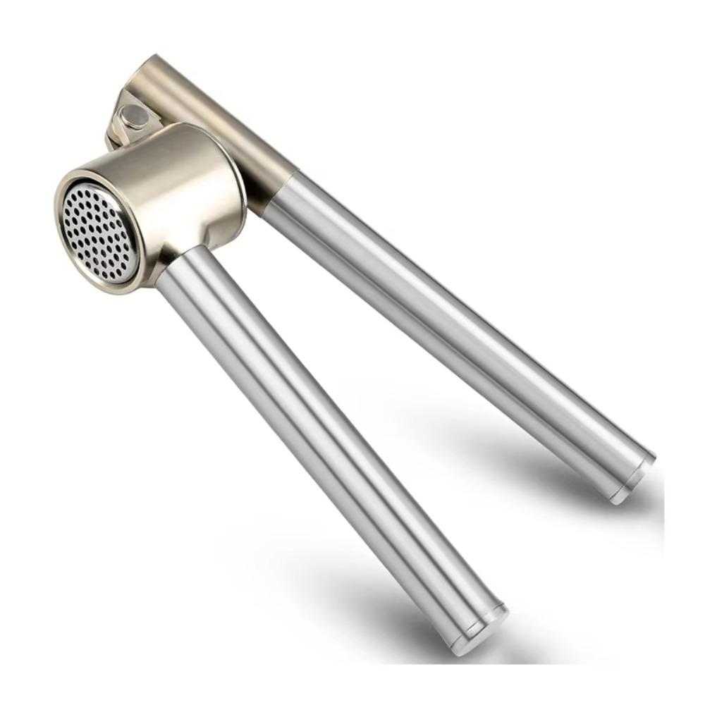 

Portable Garlic Press Stainless Steel Garlic Masher New Ginger Squeezer Kitchen Use