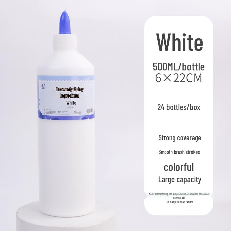 500ml Acrylic Graffiti Paint – DIY Color for Night Markets & Street Stalls