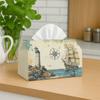 1pc, 2D Flat Printing, Tissue Box Printed Tissue Box, Suitable for Bathrooms, Living Rooms, Bedrooms, Dressing Tables, Coffee Tables And Dining Tables