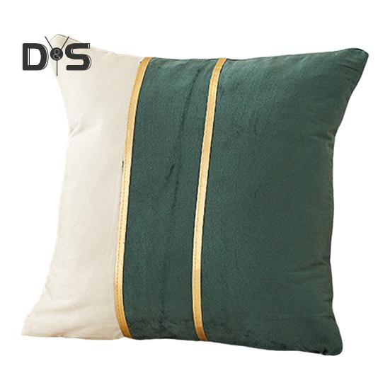 Samt Kissenbezug 18x18 Zoll Luxus Kissenhülle mit Verdecktem Reißverschluss Dekorative Sofa Wurfkissenhülle für Wohnzimmer Bett