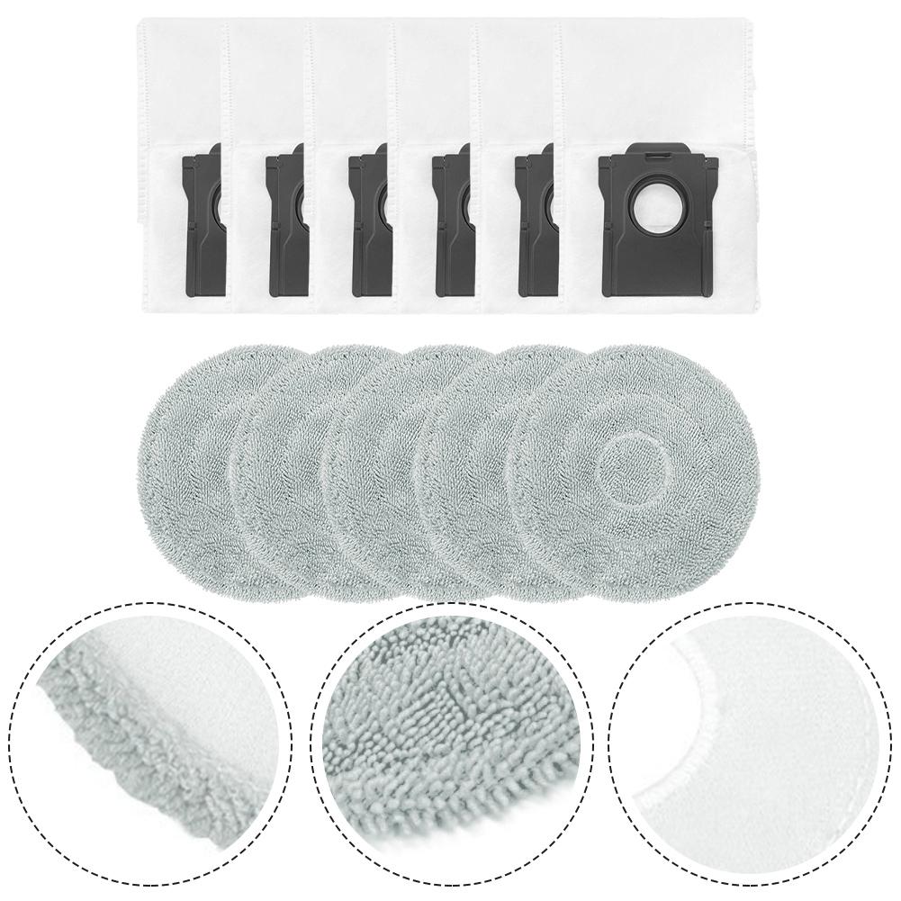 For Conga X100 / X100 For X-Treme Vacuum Cleaner Accessory Set (5pcs Mop Cloths And 6pcs Dust Bags)