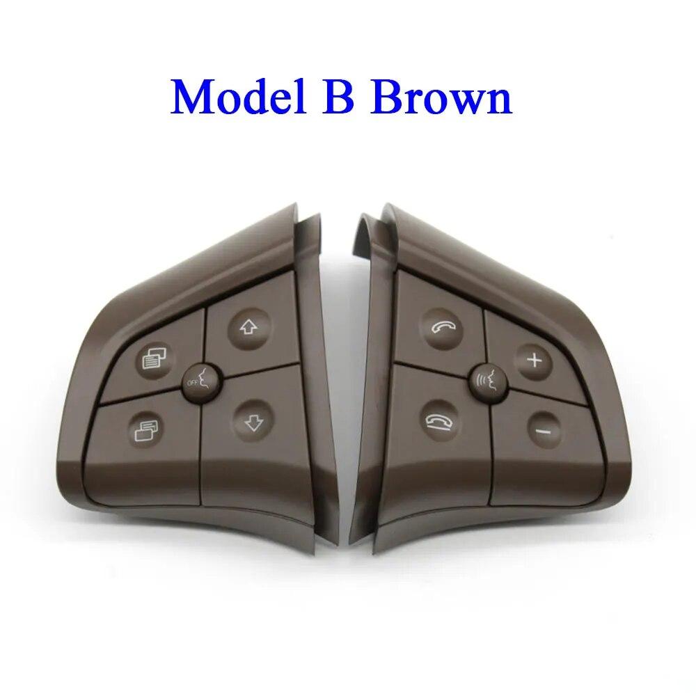 W164 W245 W251 Svart rattbryter Kontrollknapper Bil multifunksjonsnøkler Montering For Mercedes Benz GL ML RB Class