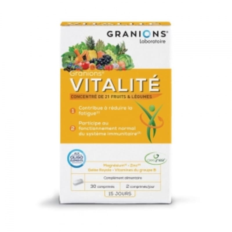 

Granions Vitality 30 Tablets