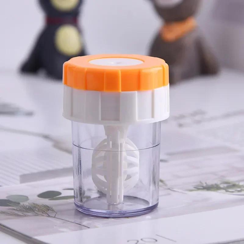 Contact Lens Cleaner Case Box Plastic Container Storage Holder Portable Lenses Cleaning Tools Travel Set