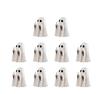Resin Ghost Middle Finger Statue Cute Naughty Party Scene Desk Decor Gift Small Sculpture For Friends Home Decor All Saints' Day