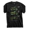 Casual Round Neck Tee Featuring a WSK SHL MVP51 Graphic Print, Perfect for Motorsport Events. This Machine Washable Shirt Offers a Comfortable Fit