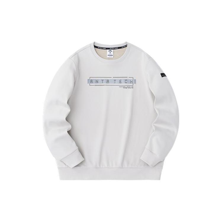 Anta Variety Training Collection Sweatshirt Men s Wheat Grain Gray 152347710-5 2XL