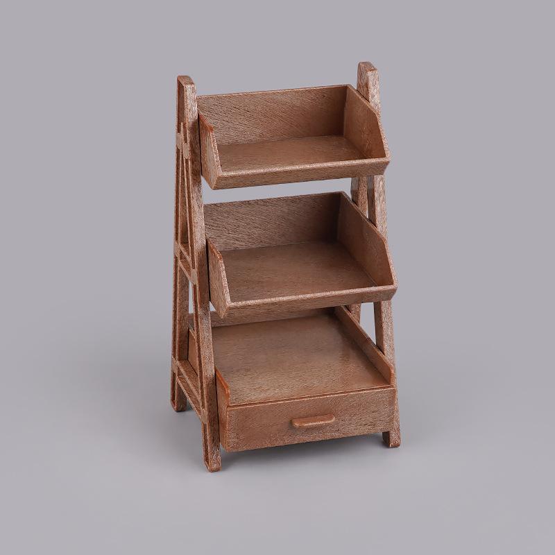 Миниатюрная Мини Подставка для цветов Полка Маленькая Модель Игрушка для кукольного домика Мини Симуляция Сцена Кукольный домик Десертное Украшение