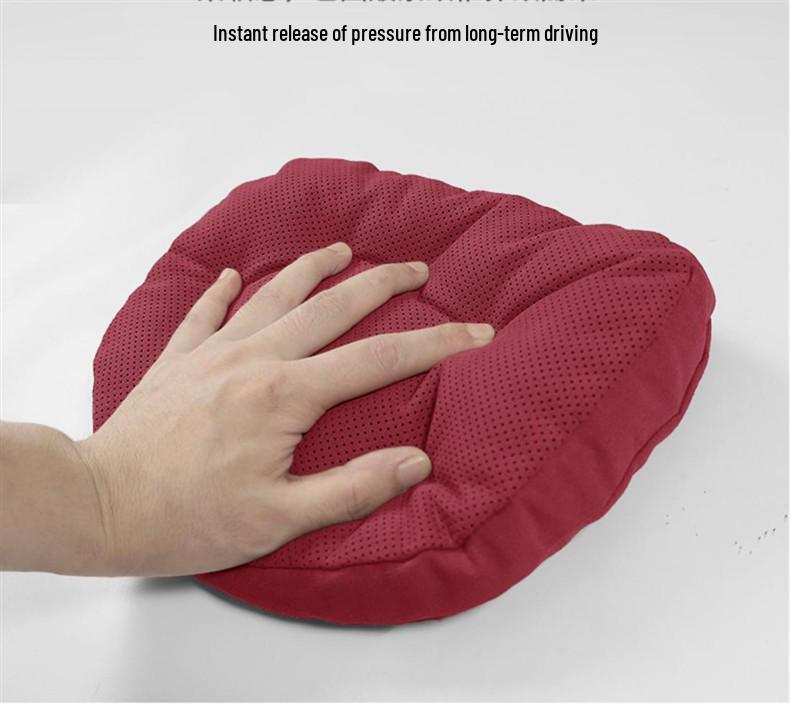 Suede Neck & Lumbar Pillow for Range Rover Sport, Discovery Sport, Evoque, Velar, Guardian Models