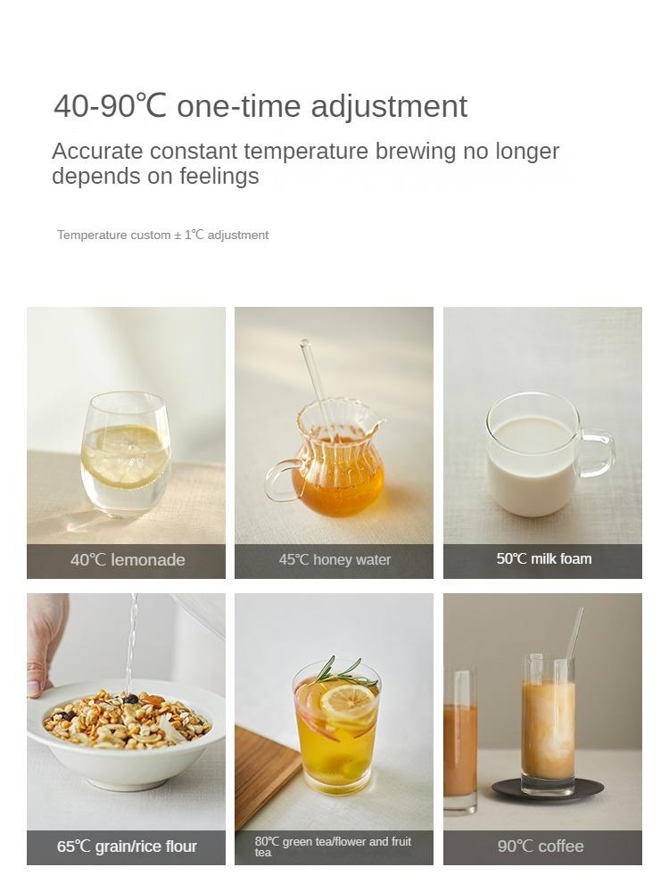 220V 600ML Foldable Electric Kettle Portable Hot Water Pot for Convenient Traveling Constant Temperature