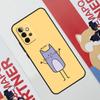 Cute Kawaii Blueberry Cat Funda For Samsung Galaxy A14 A24 A34 A54 A51 A71 A13 A23 A33 A53 A12 A22 A32 A42 A52 Case