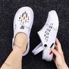 Fashion Men Clogs Sandals Summer Outdoor Slippers Home Garden Shoes Cholas Beach Aqua Shoes Men Chunky Soft Sole Sandals Cloud Slipper