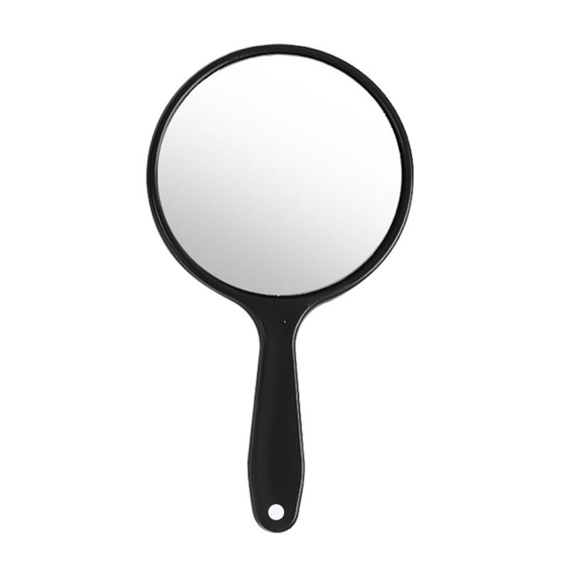 DIY Mini Round Hand Mirror Portable Mother-of-Pearl Hand Mirror