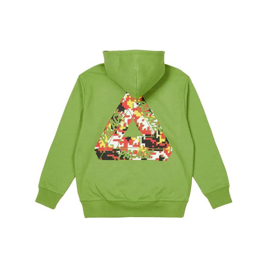 Palace Tri-Digi Hood Olive Unisex Tops Green P22HD079