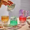 Creative Wine Glasses Coffee Mug Drinking Glasses Household Simple Glass Cups Unique Cocktail Glass New Year Gifts Drinkware