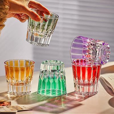 Kreative Weingläser Kaffeetasse Trinkgläser Haushalt Einfache Glasbecher Einzigartiges Cocktailglas Neujahrsgeschenke Trinkgeschirr