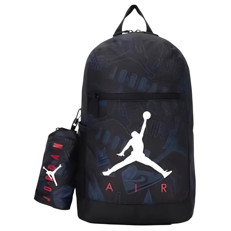 New Jordan Polyester Backpack Regular Unisex Black DJ5649-013