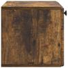 Wall Mounted TV Cabinet 59.5 x 31 x 30 cm Smoked Oak