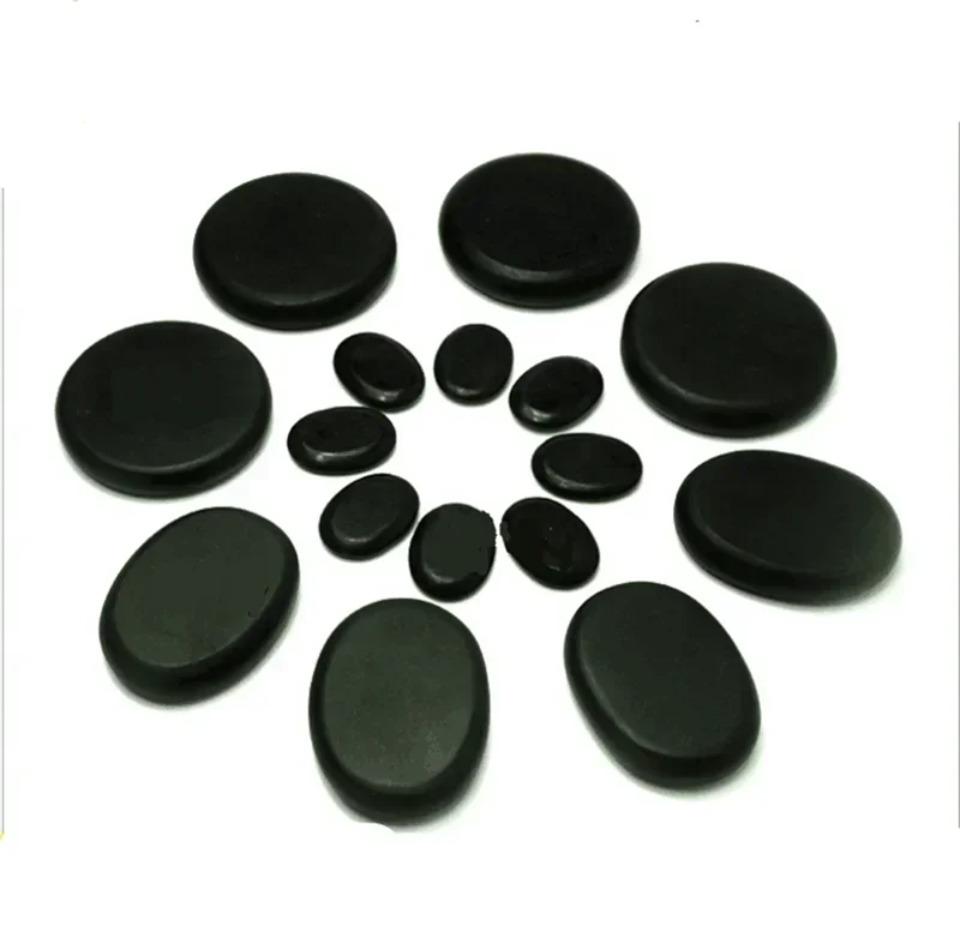 EU/US Plug Heating Bag/Heating Box/5 Pcs SPA Essential Oil Hot Massage Stone/ Bag with 8pcs Massage Energy Stone Sets