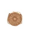 Handwoven Women's Bag Round Bag Shoulder Bag Crossbody Pearl String Design Vine Weaving Luxury Beach Phone Wallet Travel New