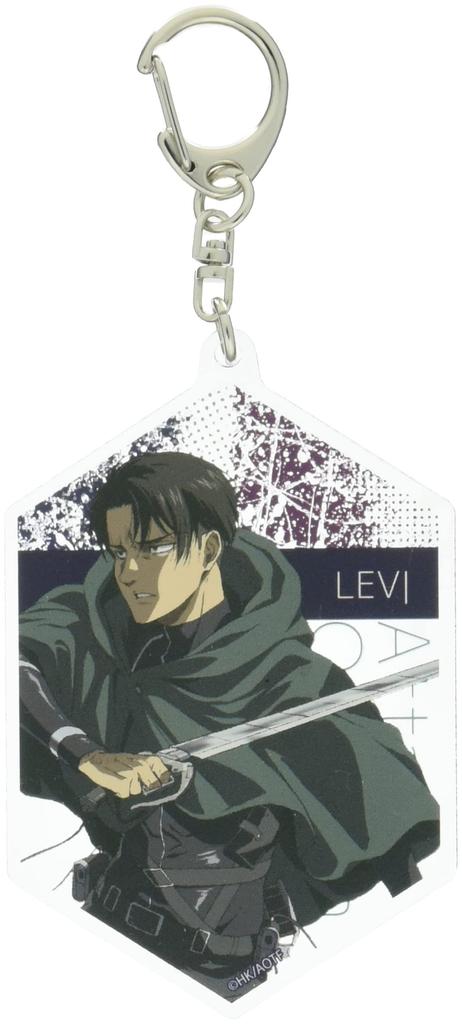 Attack On Titan The Final Season Levi Acrylic Keychain