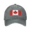 Custom Cotton Flag Of Canada Baseball Cap Hip Hop Women Men's Adjustable Dad Hat Summer